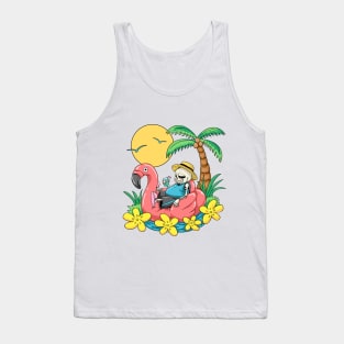 Summer Sans from Undertale Tank Top